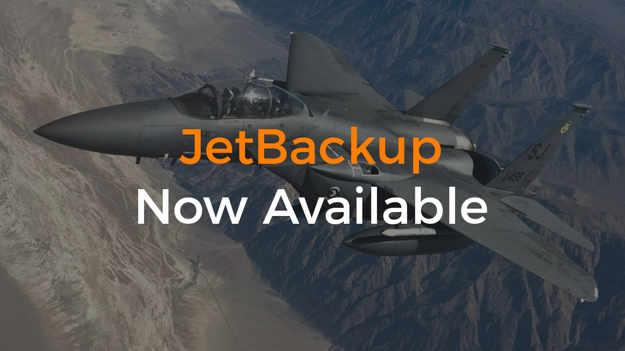 JetBackup Now Available