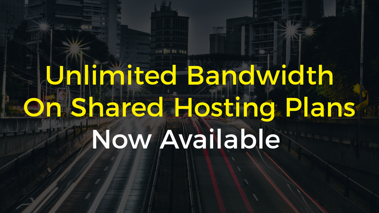 Unlimited Bandwidth