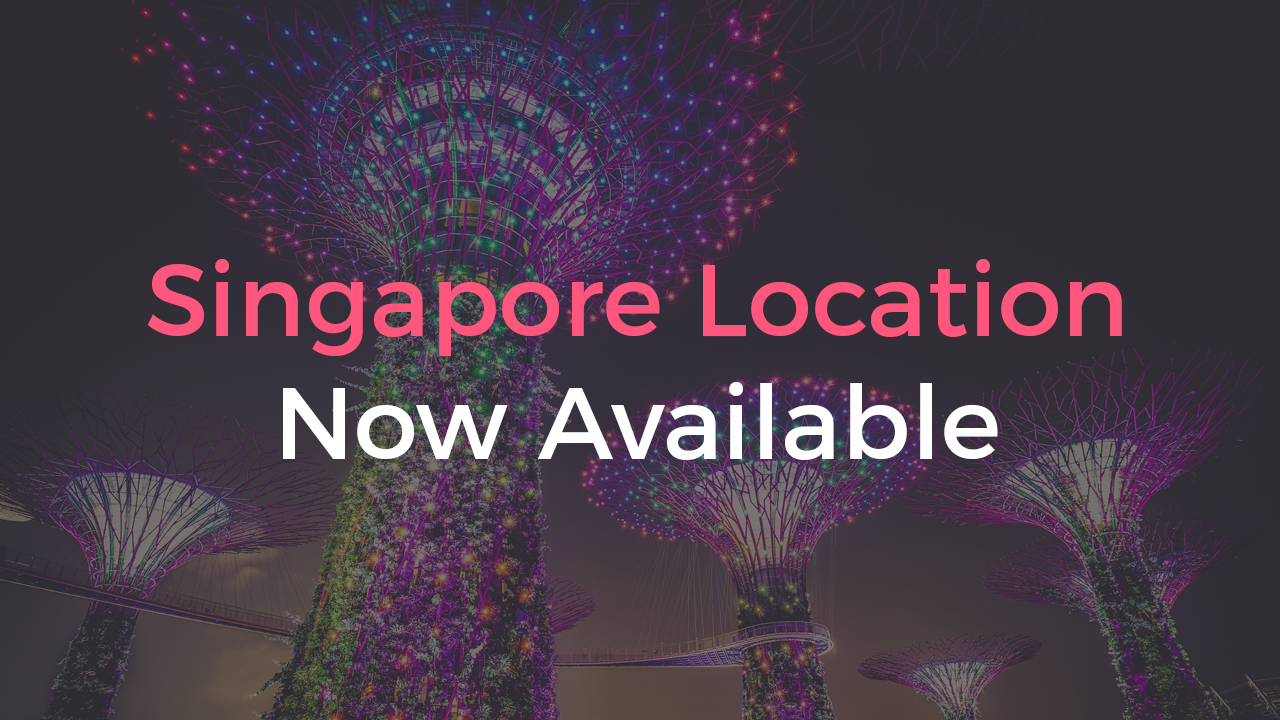 Singapore Location Now Available